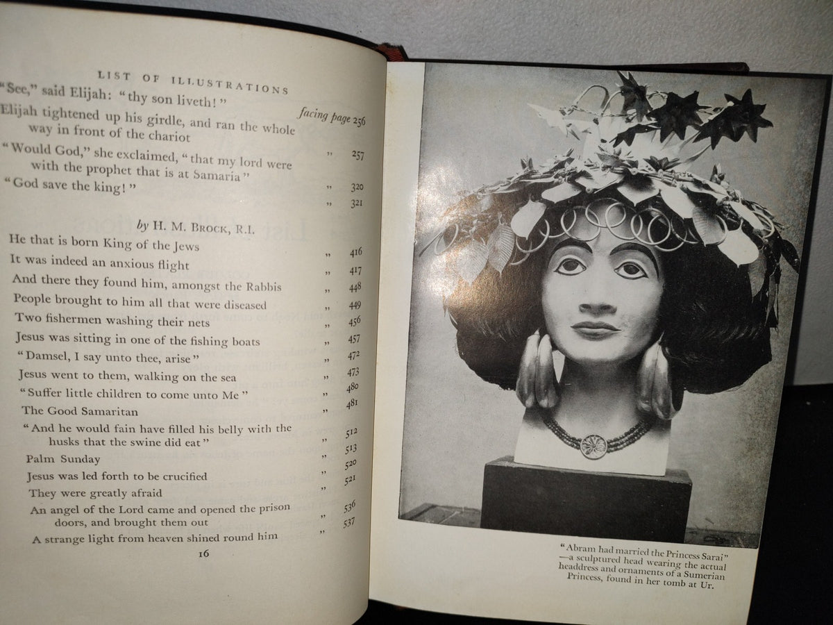 65- La Biblia Ilustrada. Through The Bible By Theodora Wilson Wilson - 1954
