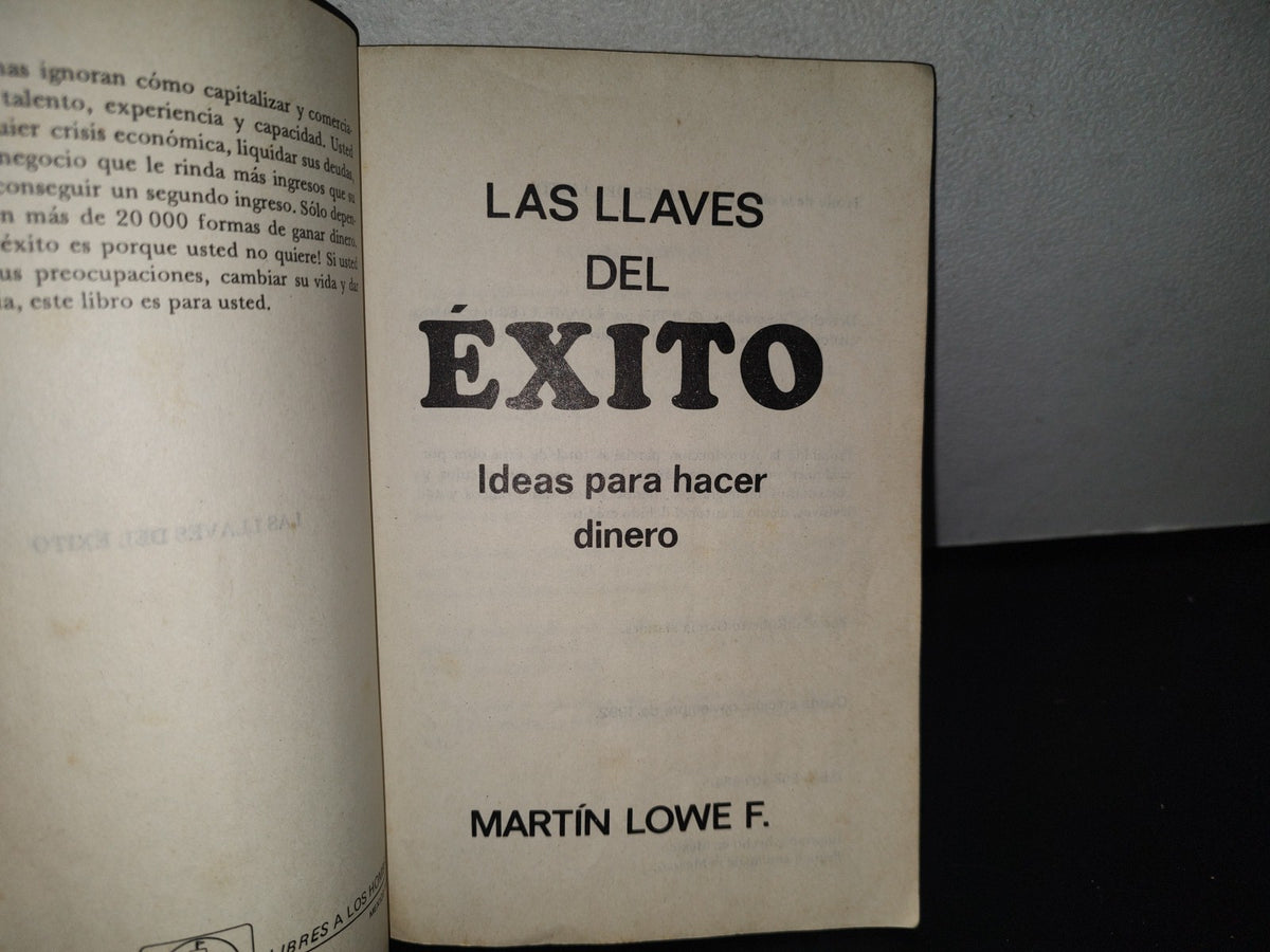 85- Las Llaves Del Éxito - Martin Lowe F.