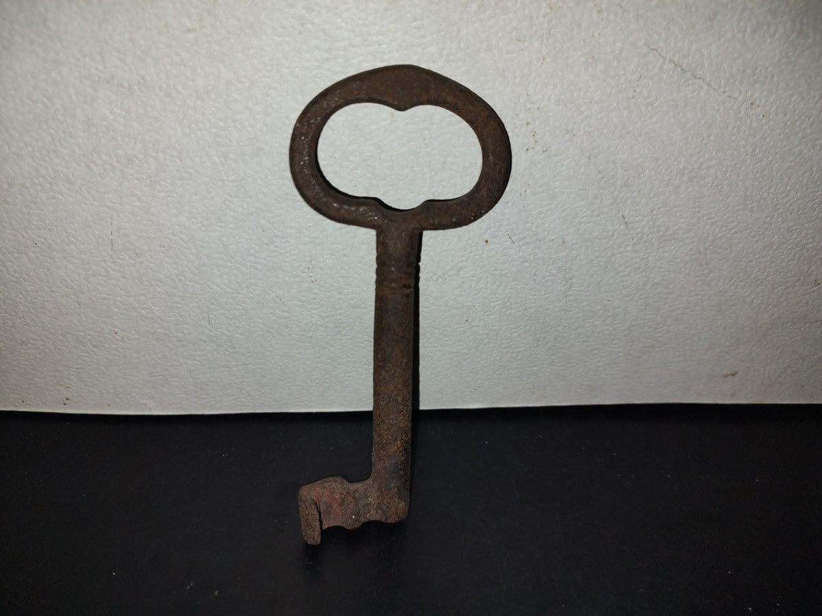 A5- Llave Antigua Grande De Acero - 1900'S - 20'S - 30'S