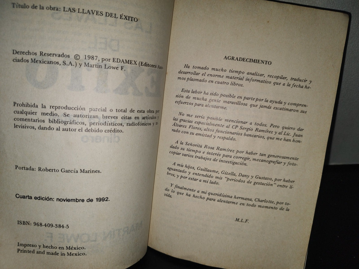 85- Las Llaves Del Éxito - Martin Lowe F.