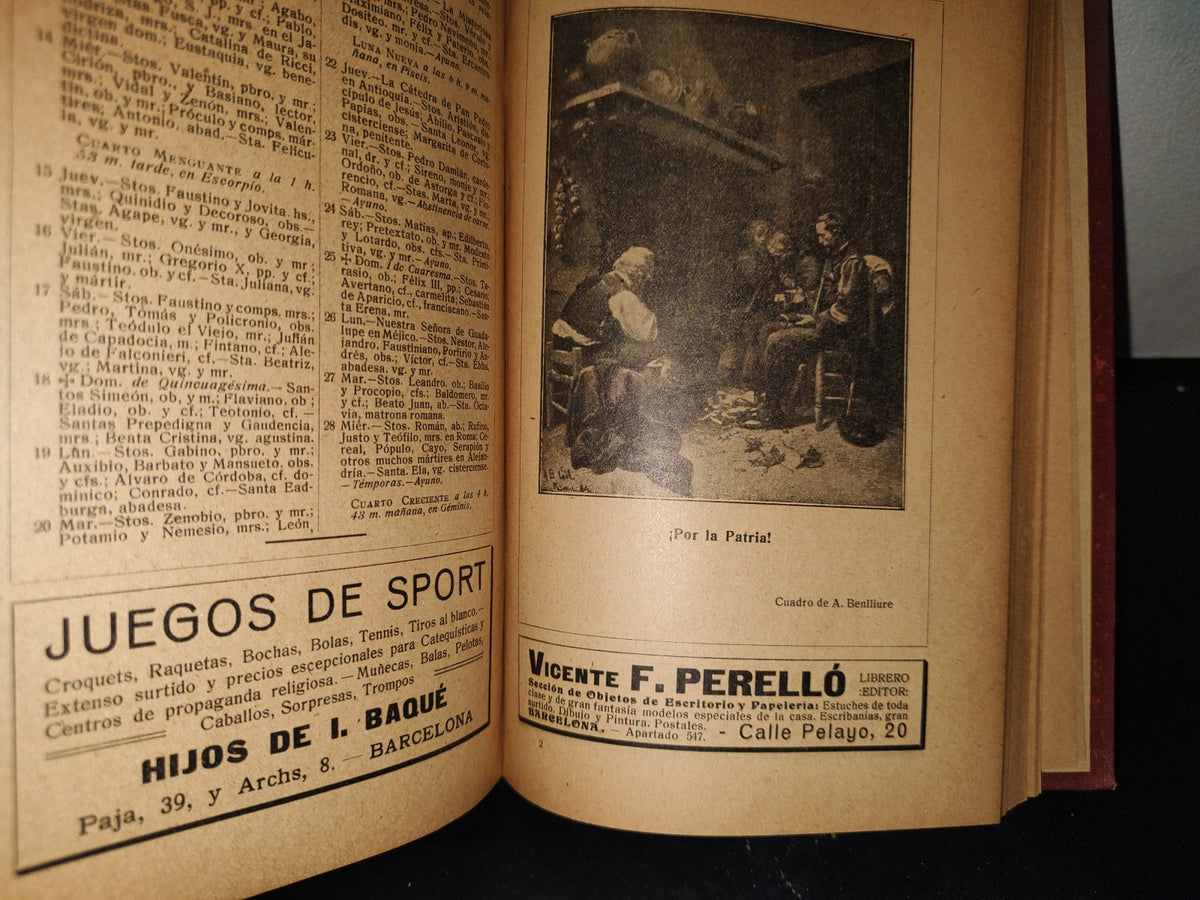 65- Almanaque Ilustrado De ”El Social” Para 1917