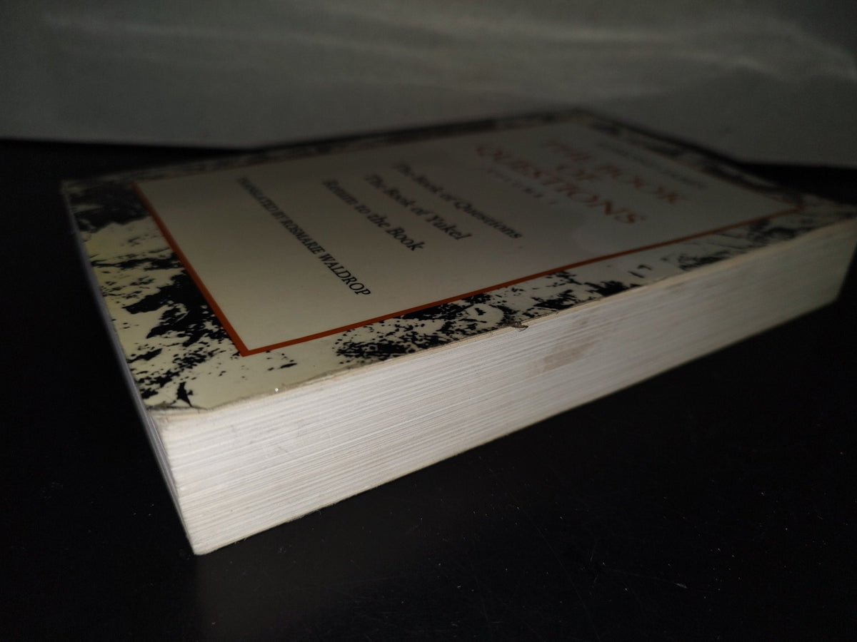 220- The Book Of Questions. Volume I. The Boom Of Questions, The Book Of Yukel, Return To The Book - Edmon Jabès. Wesleyan University Press