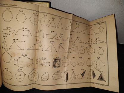 60- Compendio De Matemáticas Puras Y Mixtas. Tomo Primero - José Mariano Vallejo - 1883