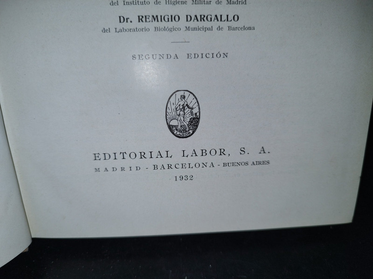 59- Tratado Práctico De Microparasitología Y Serología - E. Gotschlich, W. Schürmann - 1932
