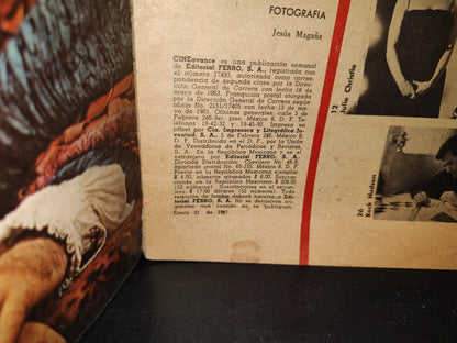188- Revista De Cine. Cineavance. Ann-Margret. Análisis Del Cine Mexicano En 1966 - Enero 1967