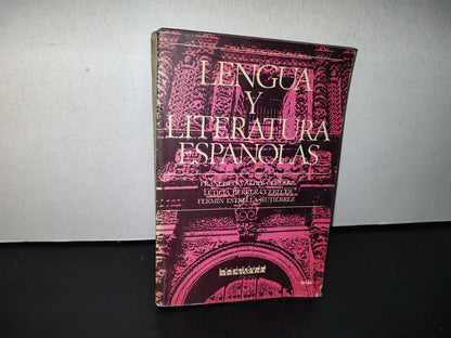 78- Lengua Y Literatura Españolas - Francisco Valdés Becerril - 1982