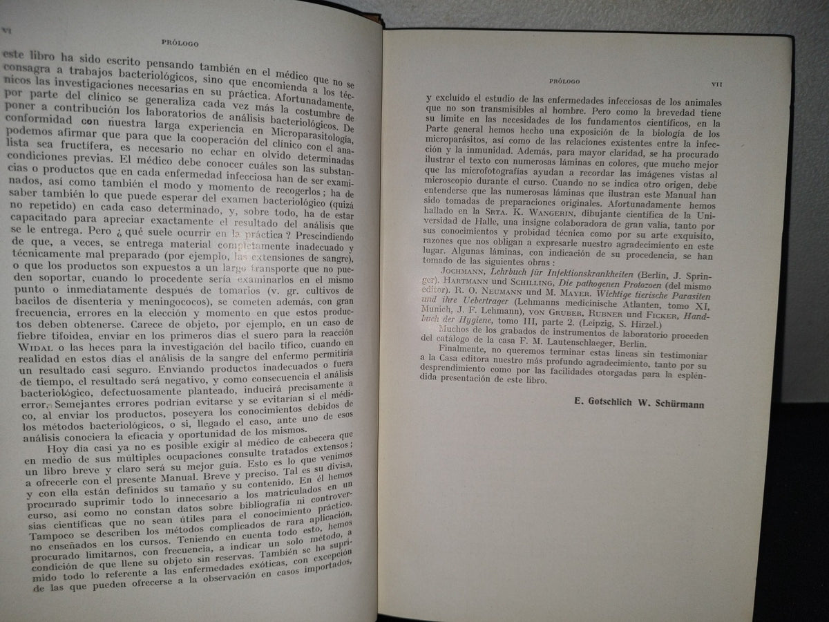 59- Tratado Práctico De Microparasitología Y Serología - E. Gotschlich, W. Schürmann - 1932