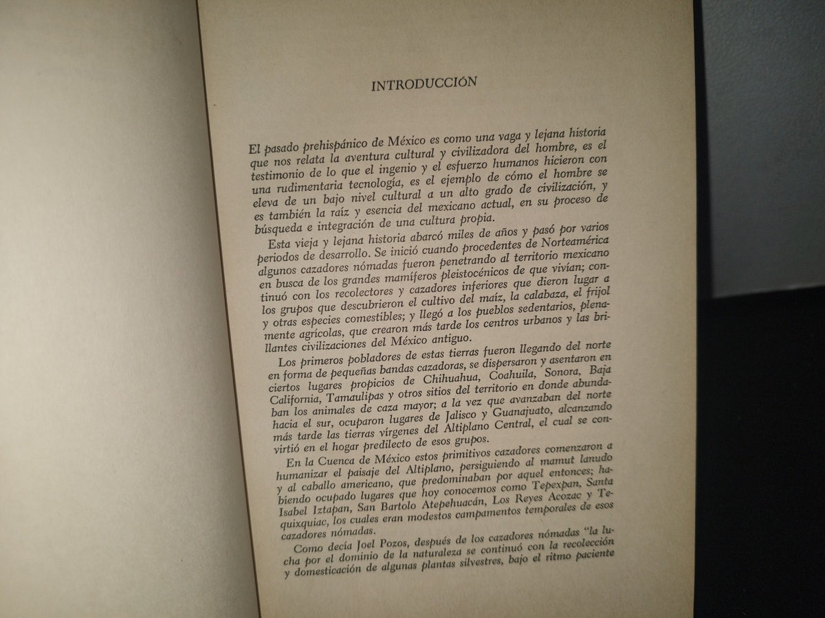 23- Una Visión Del México Prehispánico - Román Piña Chan - Instituto De Investigaciones Históricas. Universidad Nacional Autónoma De México. México, Primera Edición: 1967