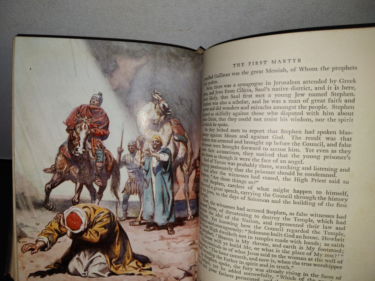 65- La Biblia Ilustrada. Through The Bible By Theodora Wilson Wilson - 1954