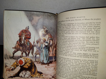65- La Biblia Ilustrada. Through The Bible By Theodora Wilson Wilson - 1954