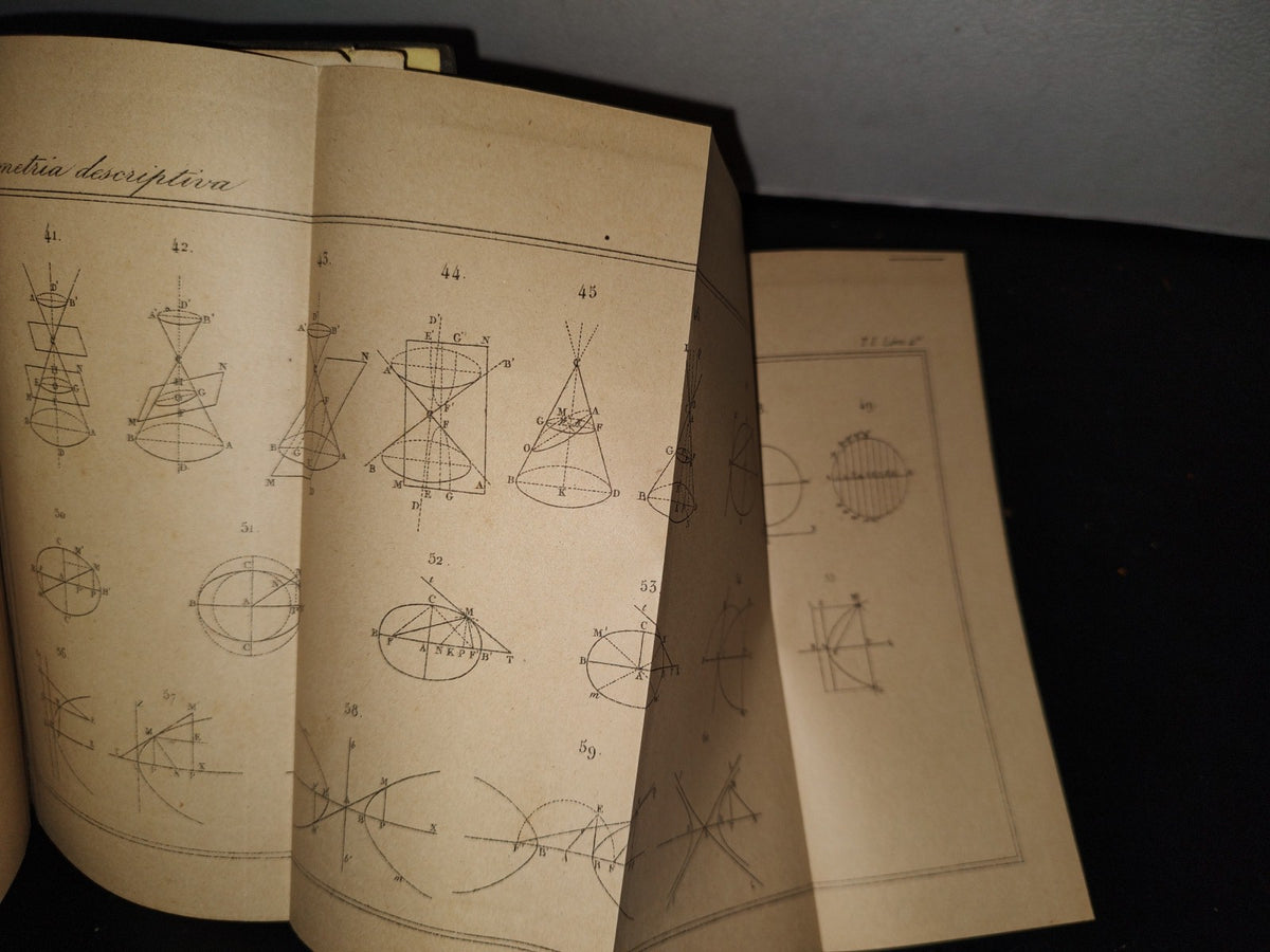 60- Compendio De Matemáticas Puras Y Mixtas. Tomo Primero - José Mariano Vallejo - 1883