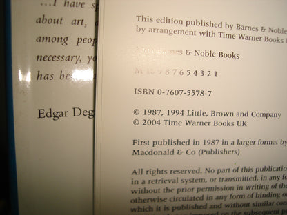 171- Degas. Pintura, Dibujos/Degas. Drawings, Prints, Paintings, Writings. Edited By Richard Kendall
