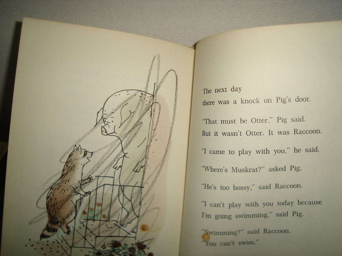 3- Cuento Vintage - Inglés - Hooray For Pig! - Carla Stevens - 1974