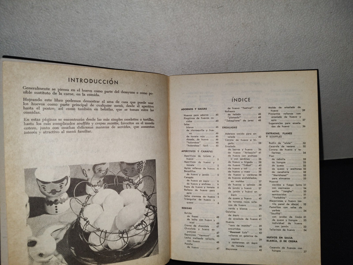 118- 250 Maneras De Preparar Huevos. Colección Buen Apetito - Editorial Novaro - 1972