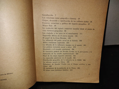 64- Lecturas Universitarias 16. Antología. Geografía Histórica. Moderna Y Contemporánea - Unam