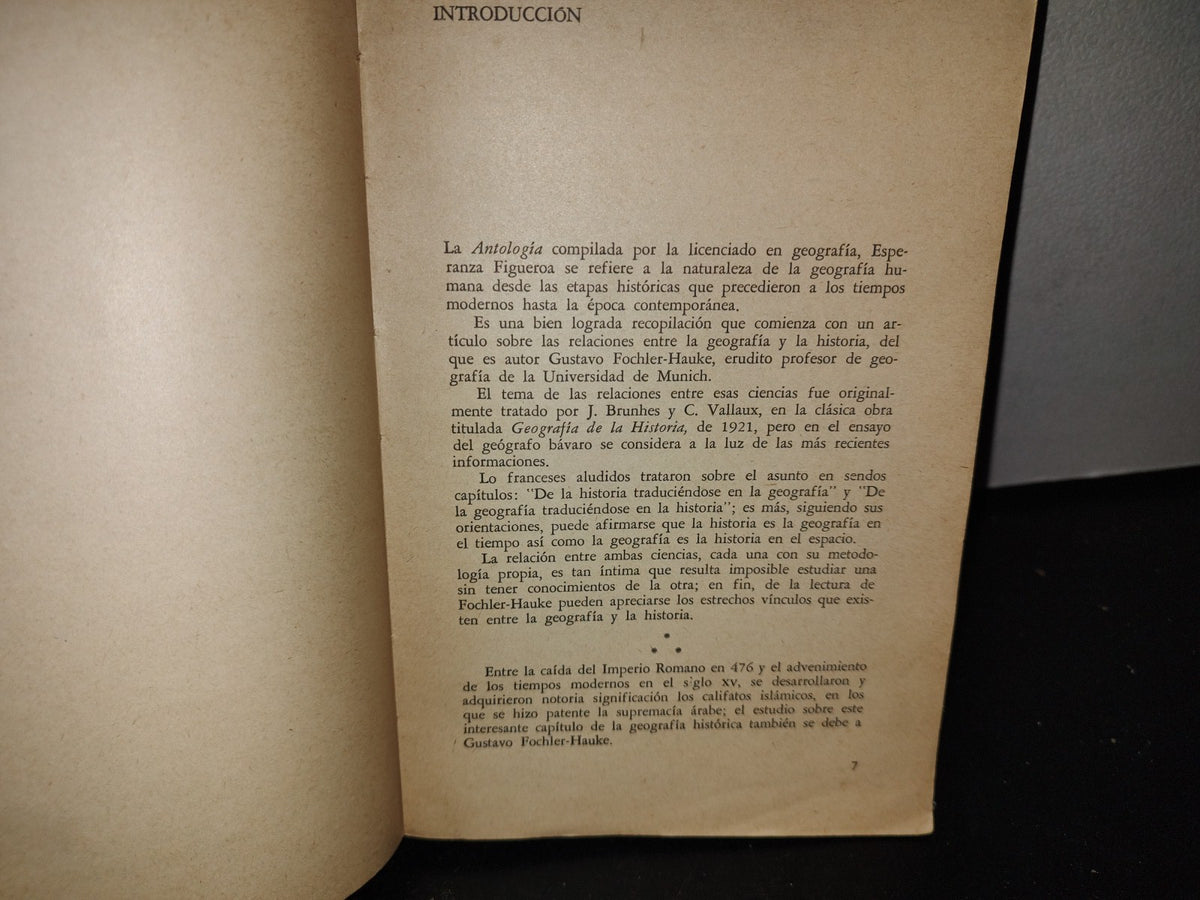 64- Lecturas Universitarias 16. Antología. Geografía Histórica. Moderna Y Contemporánea - Unam