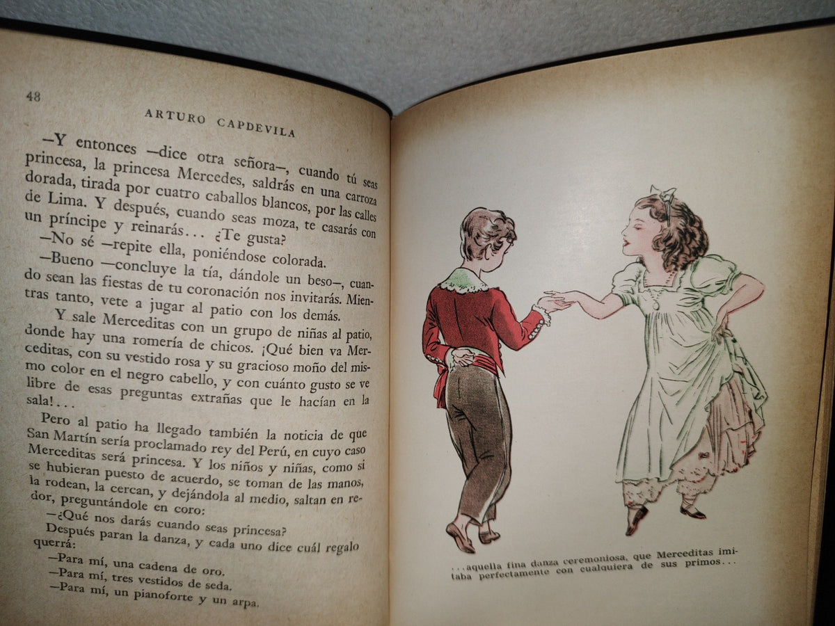 158- La Infanta Mendocina - Arturo Capdevila - Editorial Atlántida. Biblioteca Billiken - 1967