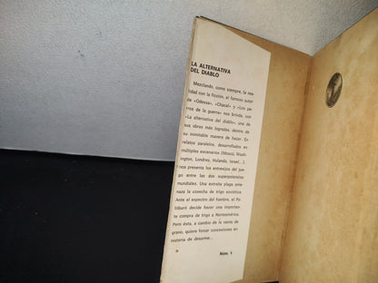 85- La Alternativa Del Diablo - Frederick Forsyth - Ediciones G. P. - Primera Edición, Mayo 1980