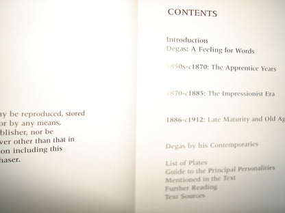 171- Degas. Pintura, Dibujos/Degas. Drawings, Prints, Paintings, Writings. Edited By Richard Kendall