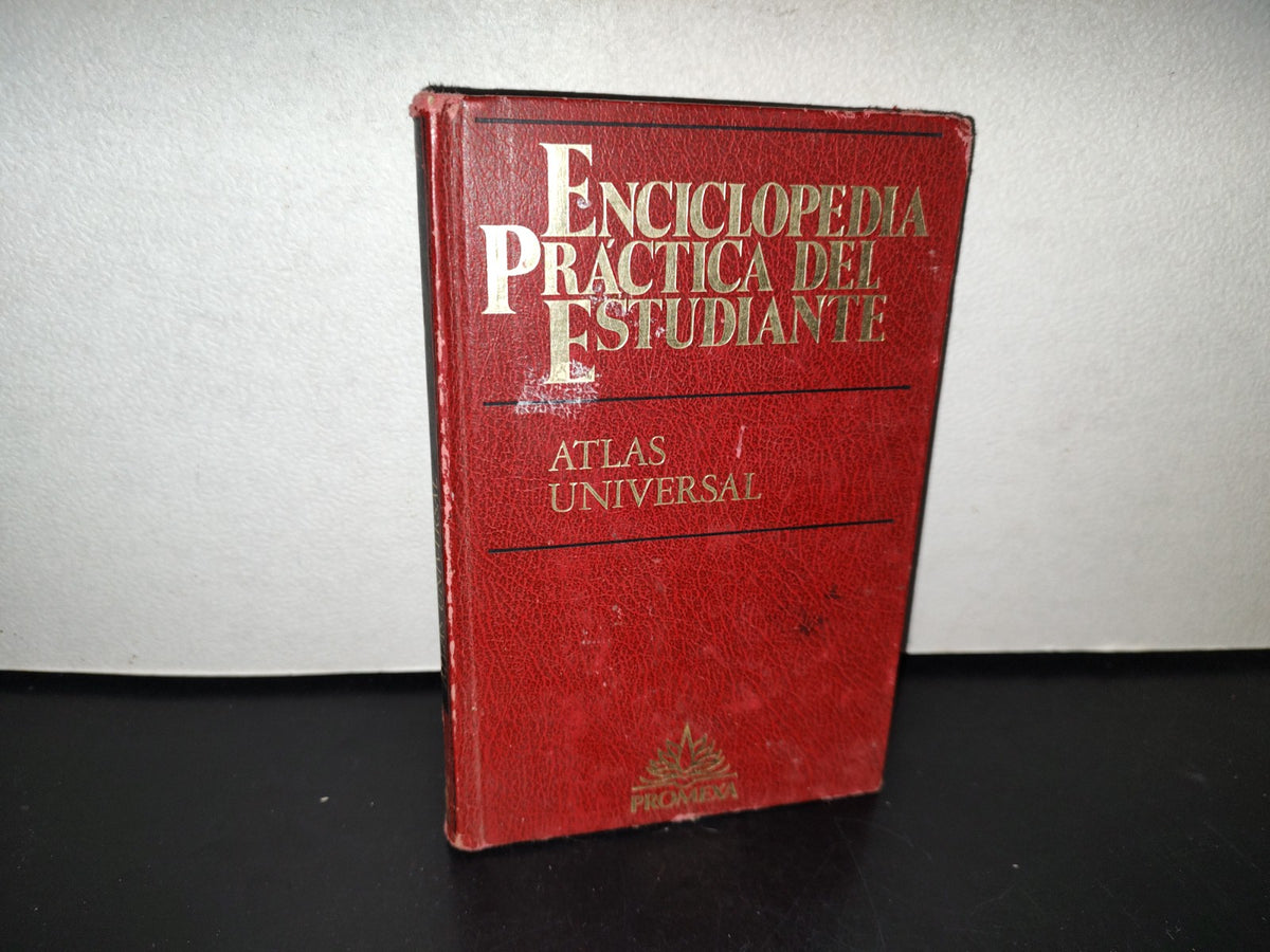 123- Enciclopedia Práctica Del Estudiante2. Atlas Universal - Promexa. Ediciones Nauta - 1982
