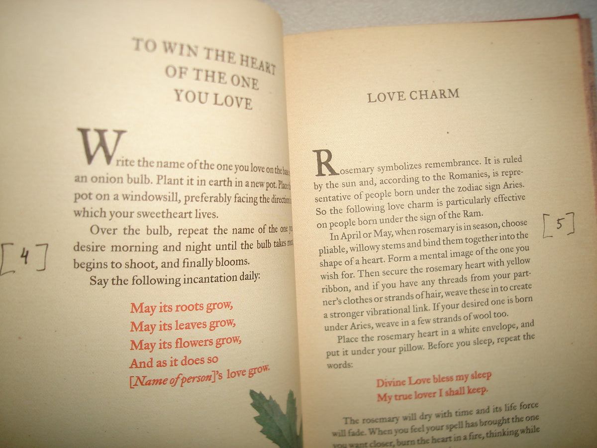 168- Libro De Hechizos/The Good Spell Book. Love Charms, Magical Cures And Other Practical Sorcery