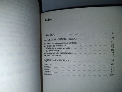 84- Aquellas Conferencias, Aquellas Charlas - Efraín Huerta - Universidad Nacional Autónoma De México. Primera Edición 1983