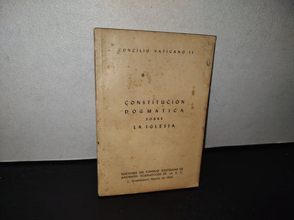 85- Concilio Vaticano Ii. Constitución Dogmática Sobre La Iglesia - 1965