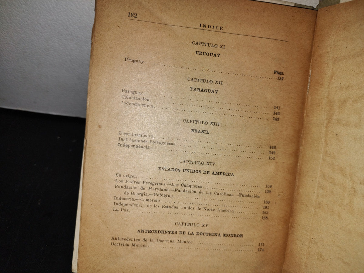 68- Historia De América. Programa Desarrollado Para El 5° Año De Primaria - Macedonio Navas - 1946