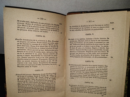 65- Cartas A Un Escéptico En Materia De Religión - Don Jaime Balmes - 1880