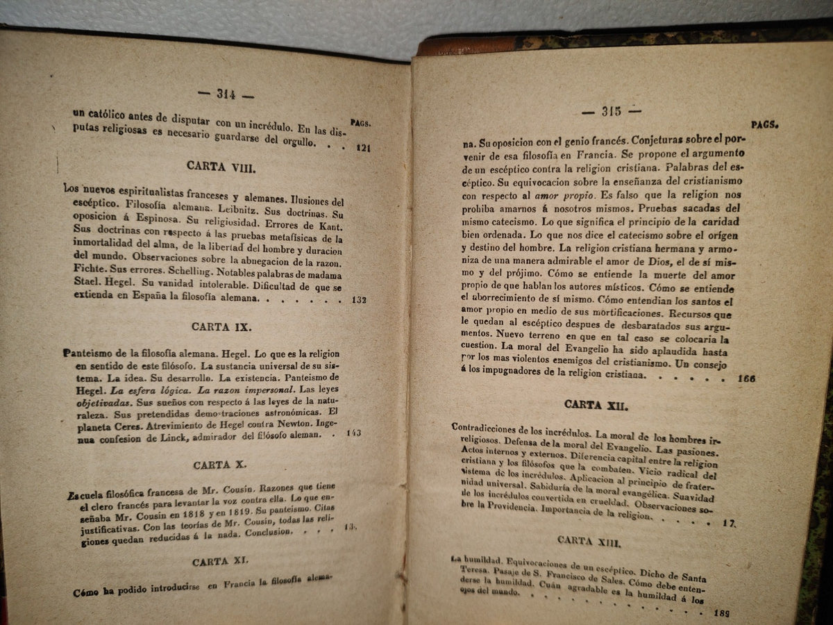 65- Cartas A Un Escéptico En Materia De Religión - Don Jaime Balmes - 1880