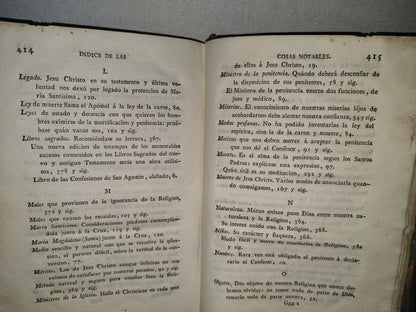 59- El Evangelio En Triunfo O Historia De Un Filósofo Desengañado. Tomo Tercero - 1802