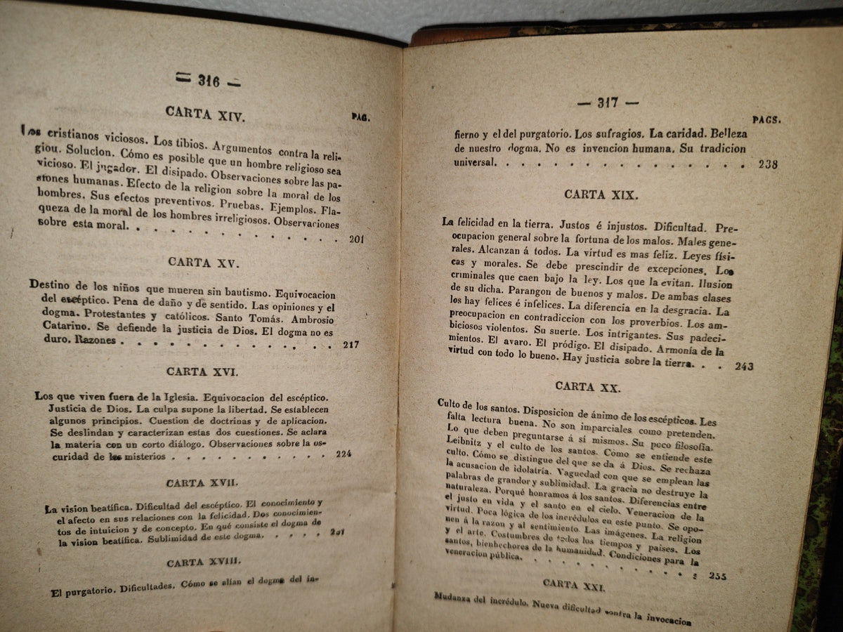 65- Cartas A Un Escéptico En Materia De Religión - Don Jaime Balmes - 1880