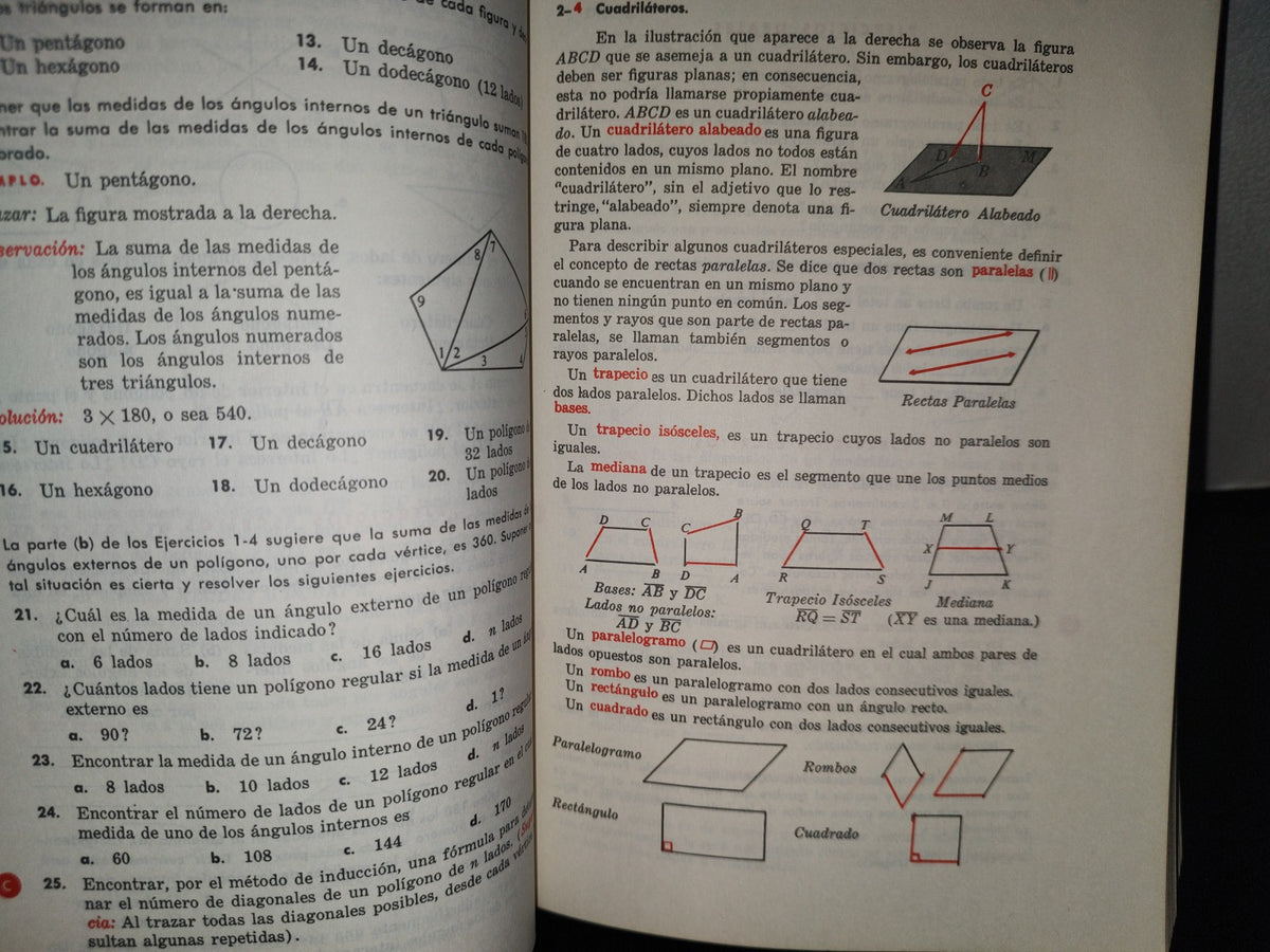 93- Geometría Moderna. Estructura Y Método - Jurgensen, Donnelly, Dolciani - 1982