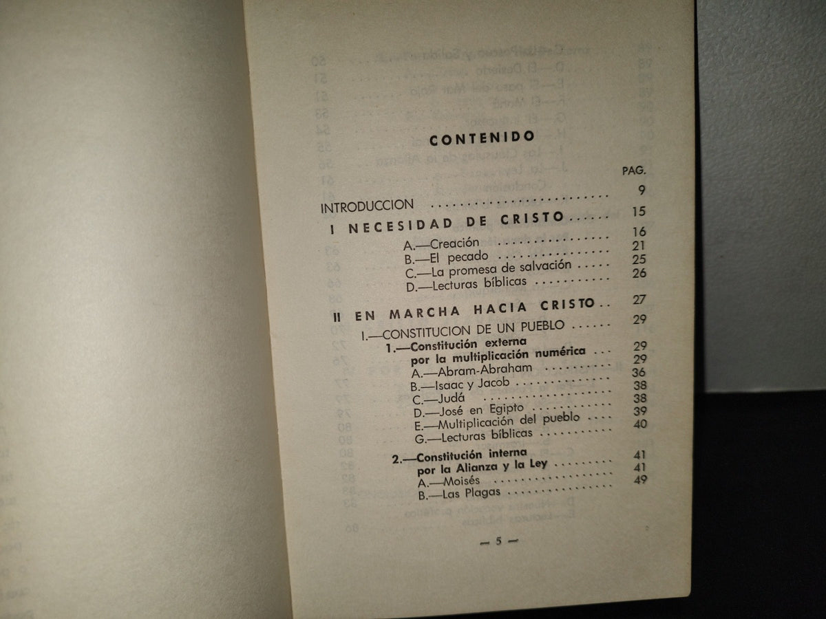 196- Historia De La Salvación - José H. Prado Flores - México, 1981