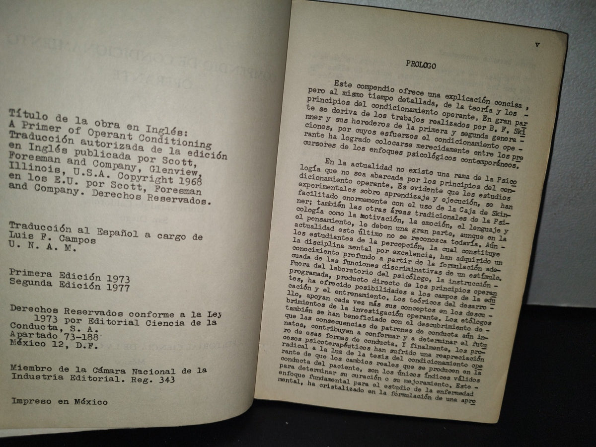 58- Compendio De Condicionamiento Operante - G. S. Reynolds