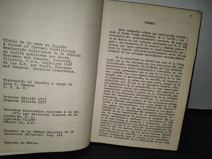 58- Compendio De Condicionamiento Operante - G. S. Reynolds