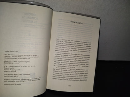 80- Historia Económica De México. La Agricultura, Siglos XVI Al XX - Esperanza Fujigaki - Universidad Nacional Autónoma De México - Primera Edición: 2004