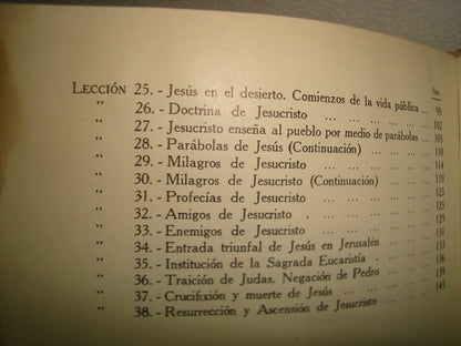 161- Historia Sagrada 2 - S. T. J. - México D. F., 10 De Septiembre De 1960
