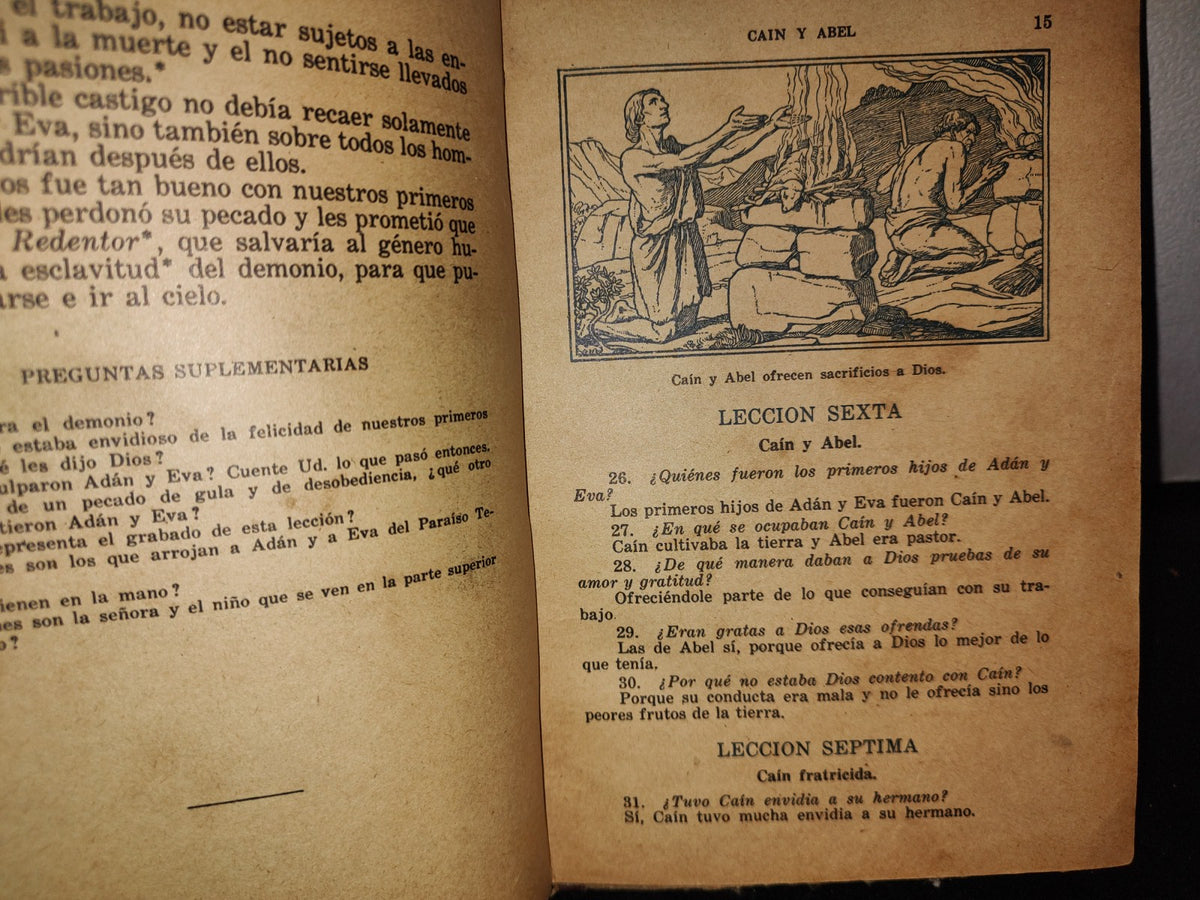 64- Lecciones De Historia Sagrada - F. T. D. - 1963