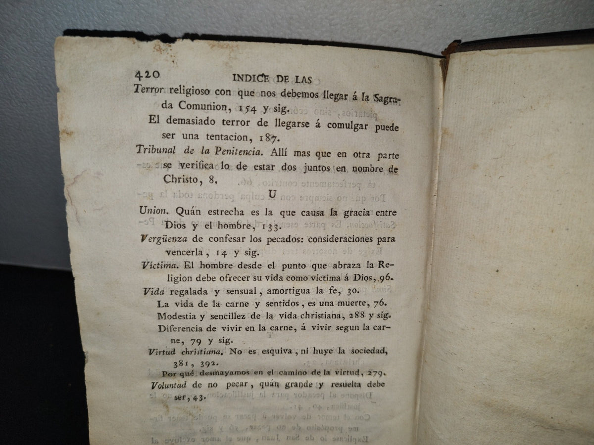 59- El Evangelio En Triunfo O Historia De Un Filósofo Desengañado. Tomo Tercero - 1802