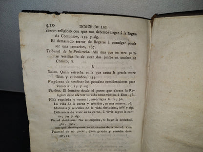 59- El Evangelio En Triunfo O Historia De Un Filósofo Desengañado. Tomo Tercero - 1802