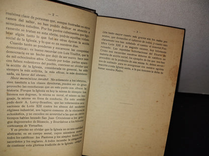 63- La Iglesia Y El Obrero - Ernesto Guitart. Gustavo Gili, Editor - 1915