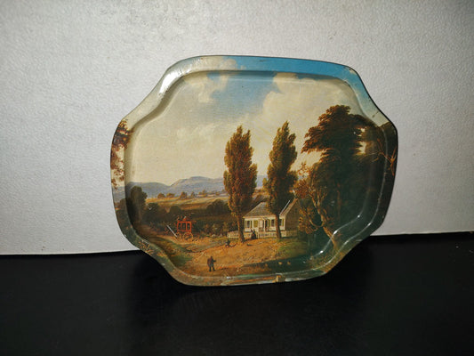 A5- Charolita Vintage Con Imagen De Campo - 90'S