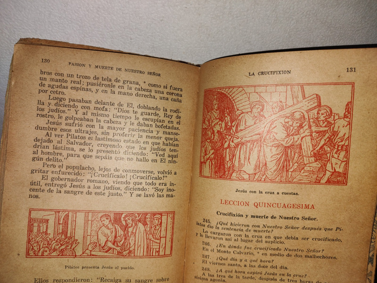 64- Lecciones De Historia Sagrada - F. T. D. - 1963