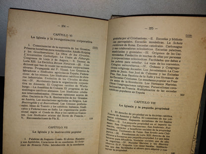 63- La Iglesia Y El Obrero - Ernesto Guitart. Gustavo Gili, Editor - 1915