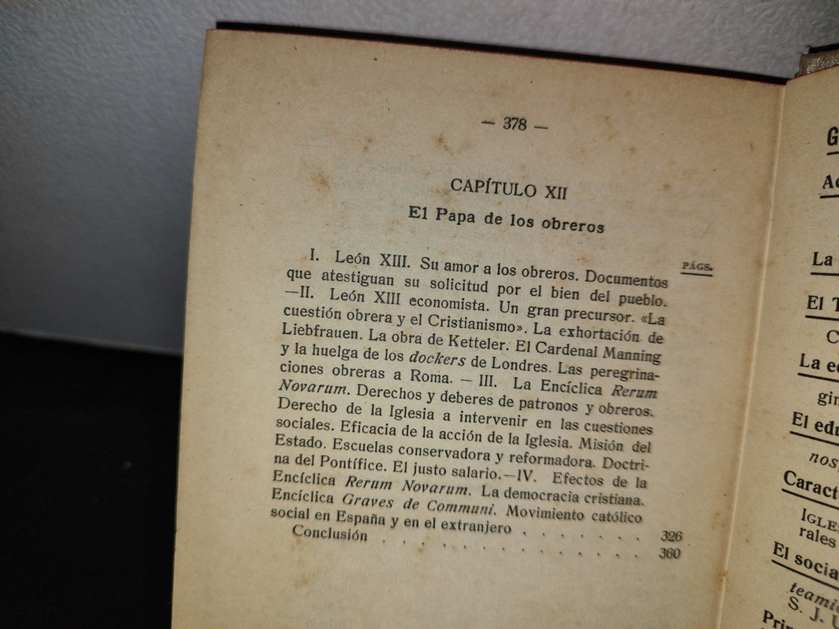 63- La Iglesia Y El Obrero - Ernesto Guitart. Gustavo Gili, Editor - 1915