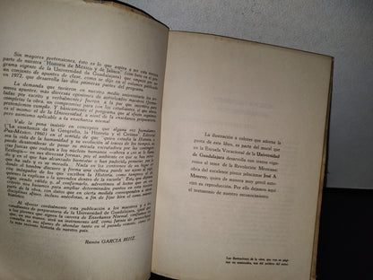 77- La Revolución Mexicana. Texto Programado Para Bachillerato - Ramón García Ruiz - Primera Edición 1974