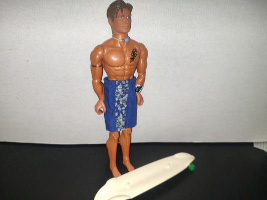 A5- Figura De Acción: Max Steel Skate Strike Patineta Extrema - 1998