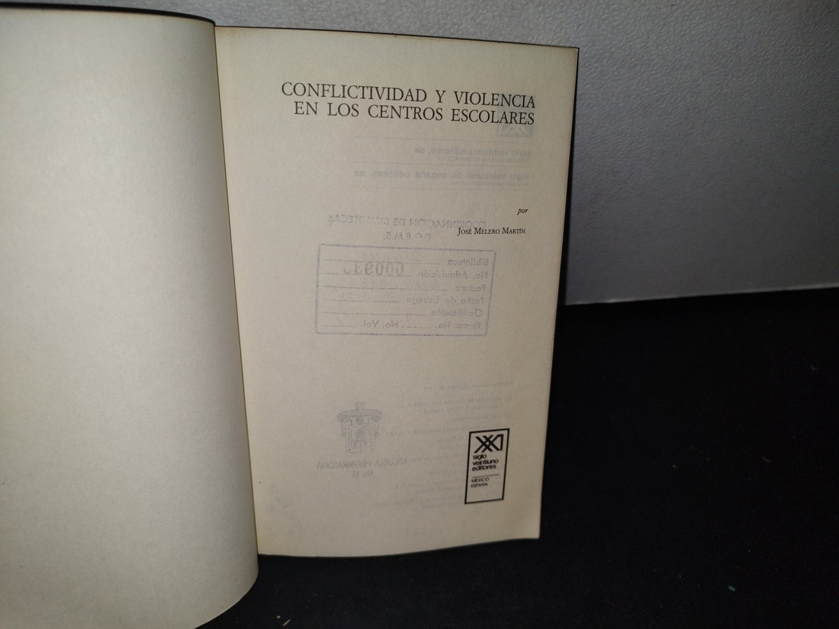 172- Conflictividad Y Violencia En Los Centros Escolares - José Melero Martín