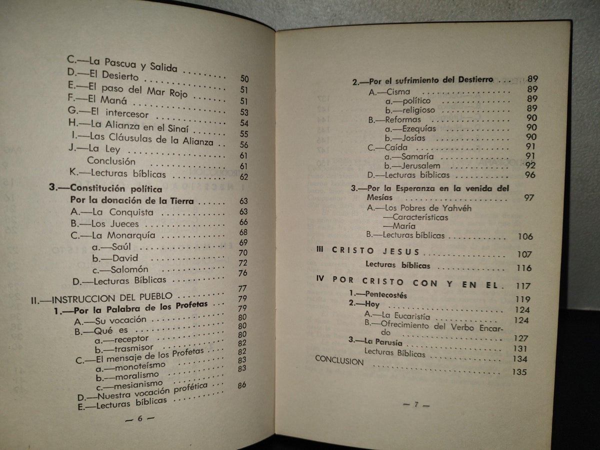 196- Historia De La Salvación - José H. Prado Flores - México, 1981